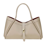 Amélie - Borsa a Mano Donna in Vera Pelle Made in Italy con Doppio Manico