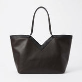 Valeria - Borsa Shopping a Spalla in Vera Pelle Made in Italy