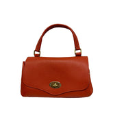 Marzia Piccola - Borsa a Mano in Vera Pelle con Borchie Laterali
