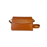 Clarissa - Borsa a Spalla e Tracolla in Vera Pelle Made in Italy – Artigianale con Doppia Tracolla, Elegante e Versatile