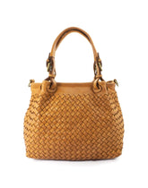 Penelope - Borsa A Mano In Pelle Intrecciata Vintage Versione Piccola