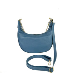Lulù - Borsa a Spalla/Tracolla Mezzaluna in Pelle
