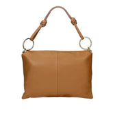 Grace - Borsa Pochette in Vera Pelle Martellata Made in Italy con Tracolla Regolabile