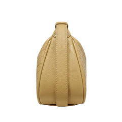 Sella - Borsa Donna a Mezzaluna in Vera Pelle Intrecciata Made in Italy