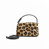 Susy - Borsa a Spalla e Tracolla Donna in Cavallino con Dettagli in Pelle