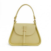 Solea - Borsa a Mano in Vera Pelle Made in Italy con Tracolla Regolabile