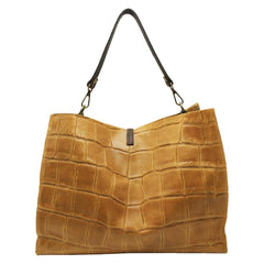 Veronica - Borsa a Spalla in Pelle Effetto Cocco - FrasiBags