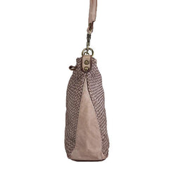 Elvira - Borsa a Spalla in Pelle Vintage Intrecciata - FrasiBags