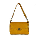 Gea - Borsa a Tracolla in Pelle Vintage Piccola - FrasiBags