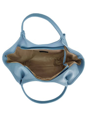 Charlotte - Small Genuine Leather Handbag with Double Handle Made in Italy