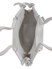 Elysia - Borsa a Spalla Donna in Pelle Martellata Bianca | Elegante e Versatile