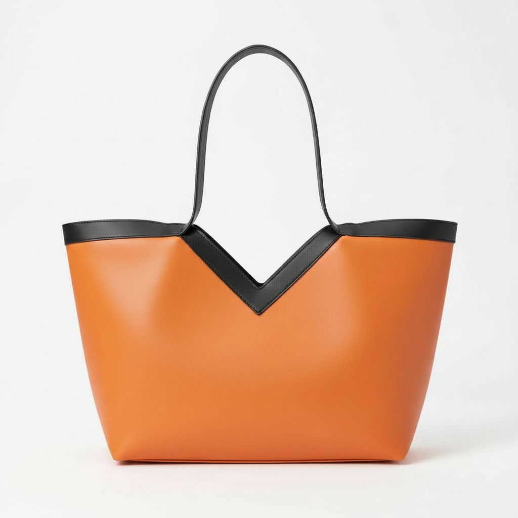Valeria - Borsa Shopping a Spalla in Vera Pelle Made in Italy