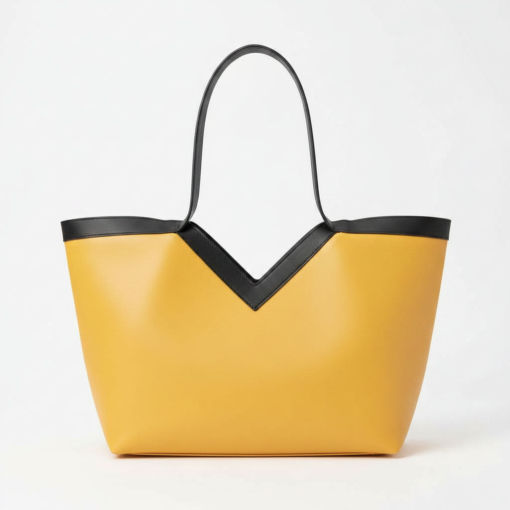 Valeria - Borsa Shopping a Spalla in Vera Pelle Made in Italy
