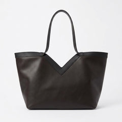 Valeria - Borsa Shopping a Spalla in Vera Pelle Made in Italy