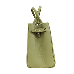 Naomi - Borsa a Mano in Vera Pelle Made in Italy con Doppi Manici