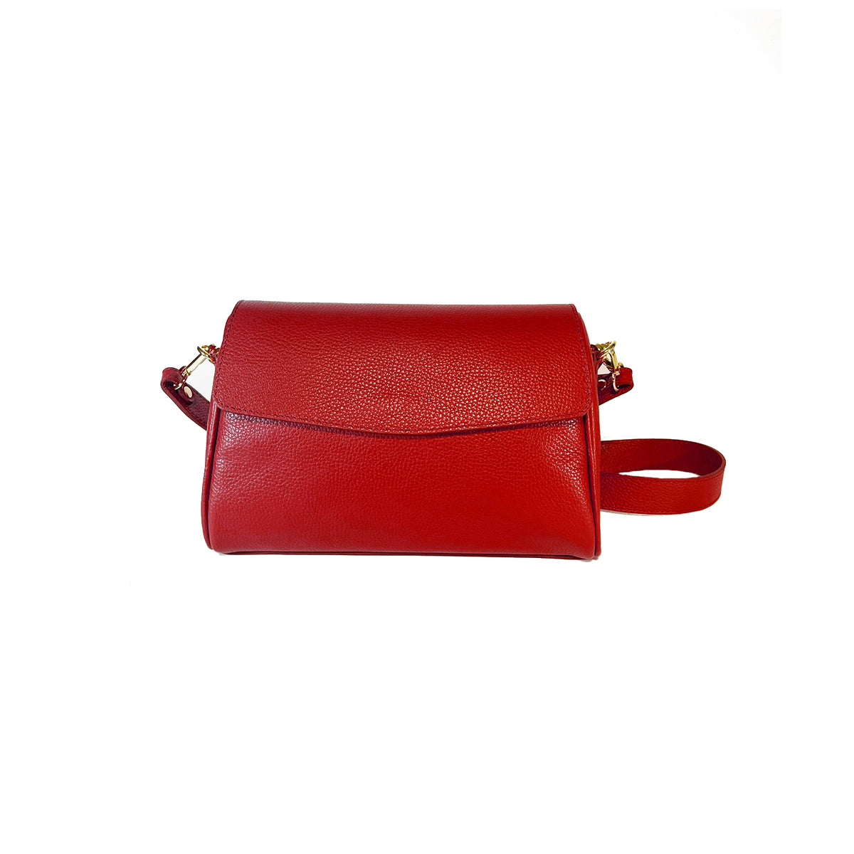 Clarissa - Borsa a Spalla e Tracolla in Vera Pelle Made in Italy – Artigianale con Doppia Tracolla, Elegante e Versatile