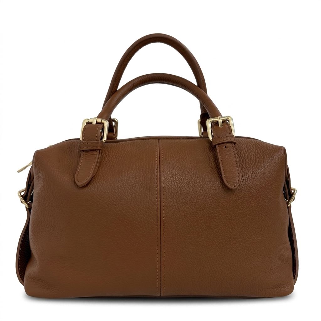 Adelaide - Borsa Bauletto a Mano in Vera Pelle Made in Italy – Elegante, Capiente e Artigianale