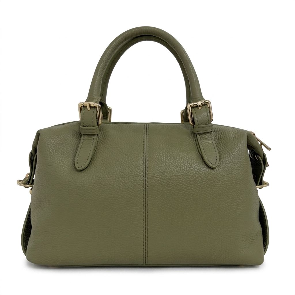 Adelaide - Borsa Bauletto a Mano in Vera Pelle Made in Italy – Elegante, Capiente e Artigianale