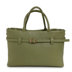 Yuna - Borsa a Mano in Vera Pelle Espandibile con Cinturino Made in Italy