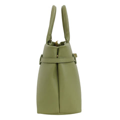 Yuna - Borsa a Mano in Vera Pelle Espandibile con Cinturino Made in Italy