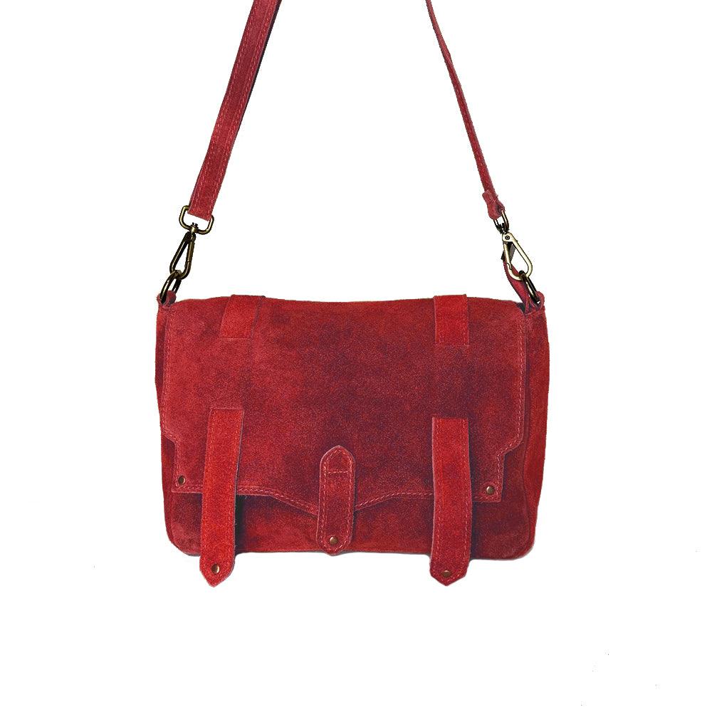 Sharon - Suede Messenger Bag