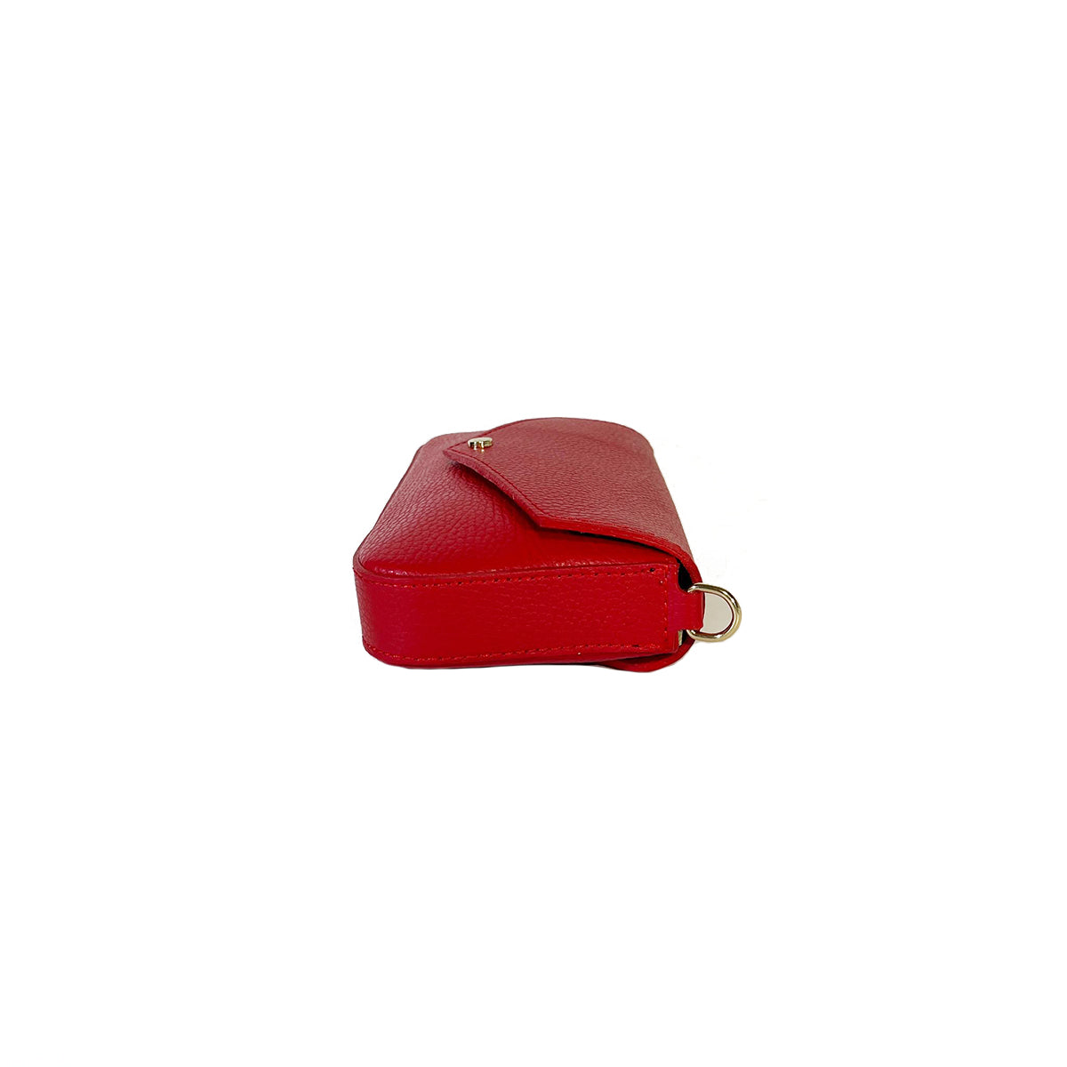 Elly - Borsa Pochette in Vera Pelle Made in Italy – Tracolla Corta e Catena Lunga Removibili