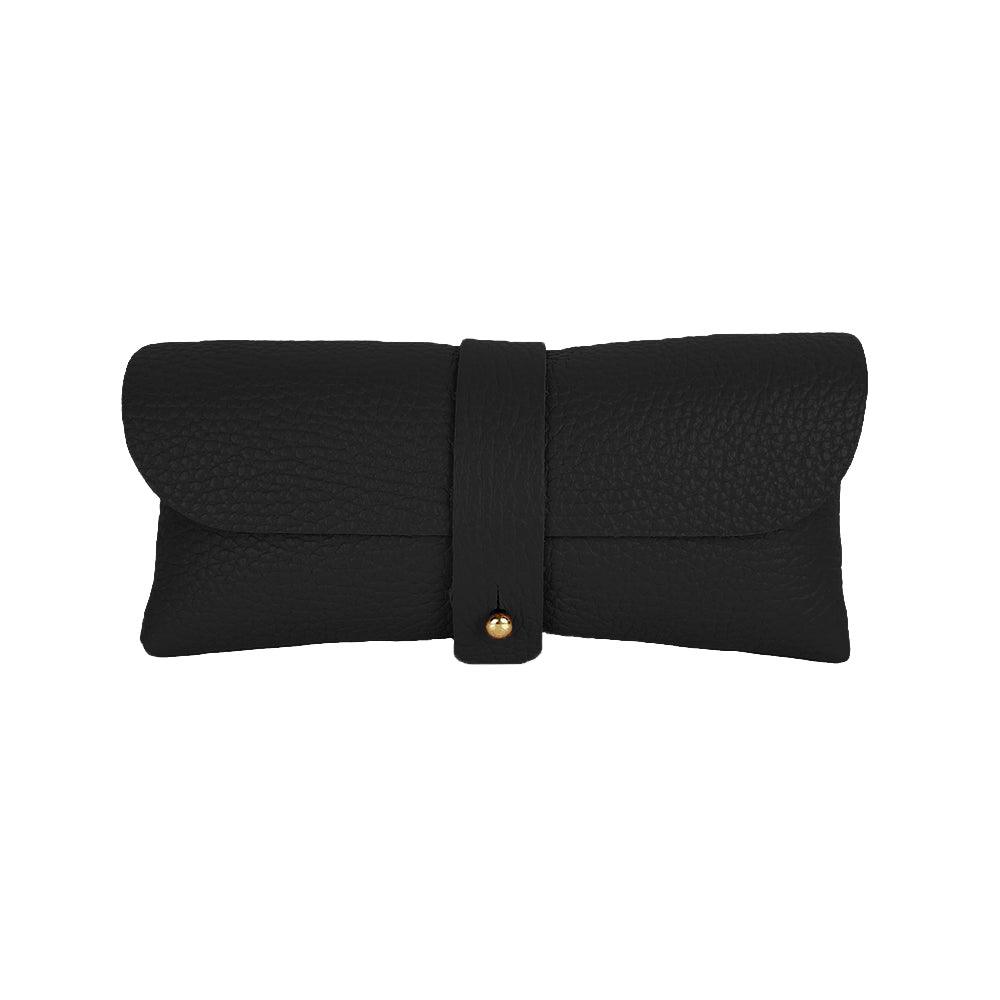 Astuccio Persol Usato Ottime Condizioni Custodia Per Occhiali Originale PERSOL - In Pelle Nera (Solo Custodia, Usata) Custodia Usata Persol Condizioni Ottime - Foto 10