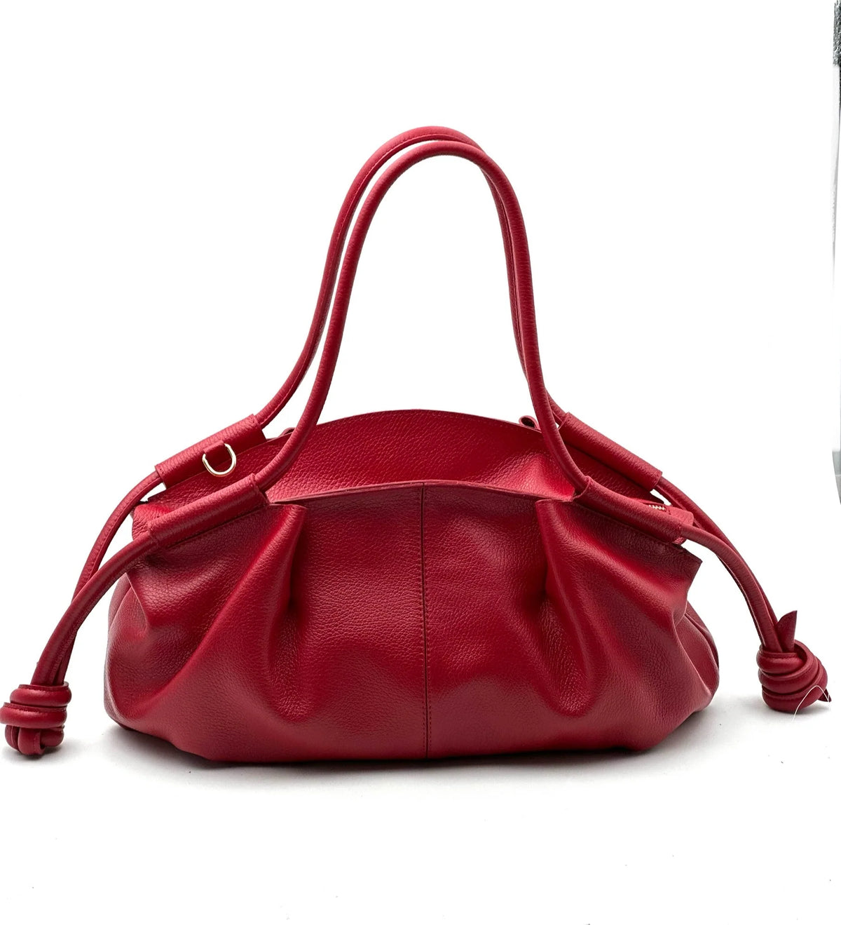 Desiree - Borsa a Spalla in Vera Pelle Martellata Made in Italy