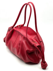 Desiree - Borsa a Spalla in Vera Pelle Martellata Made in Italy