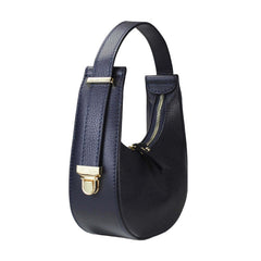 Aria - Mini Borsa a Spalla Donna in Vera Pelle Made in Italy con Manico Regolabile