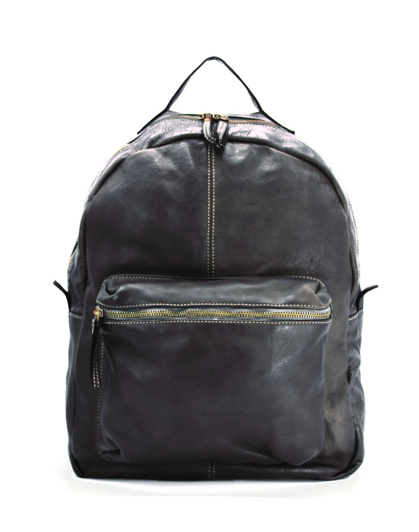 Olimpia - Vintage Effect Genuine Leather Backpack