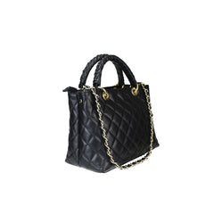 Lola - Genuine Quilted Leather Handbag Small Version