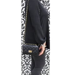 Gianna - Mini Shoulder Bag in Matelassé Leather