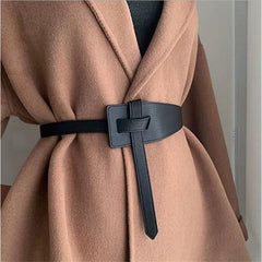 Ella - Women's Knotted Leather Belt