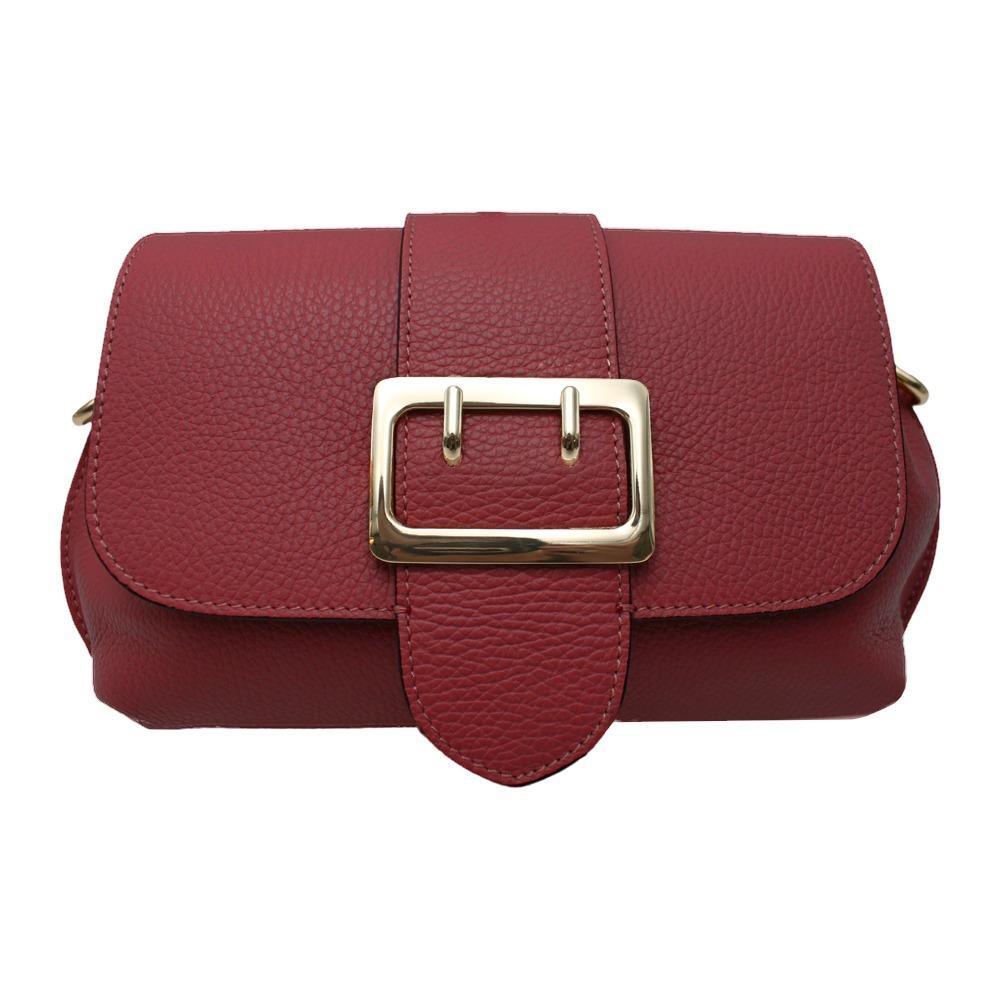 Borsa a spalla da Donna in Vera Pelle con tracolla regolabile Mod. PER Borsa a spalla da Donna in Vera Pelle con tracolla regolabile Mod. PER