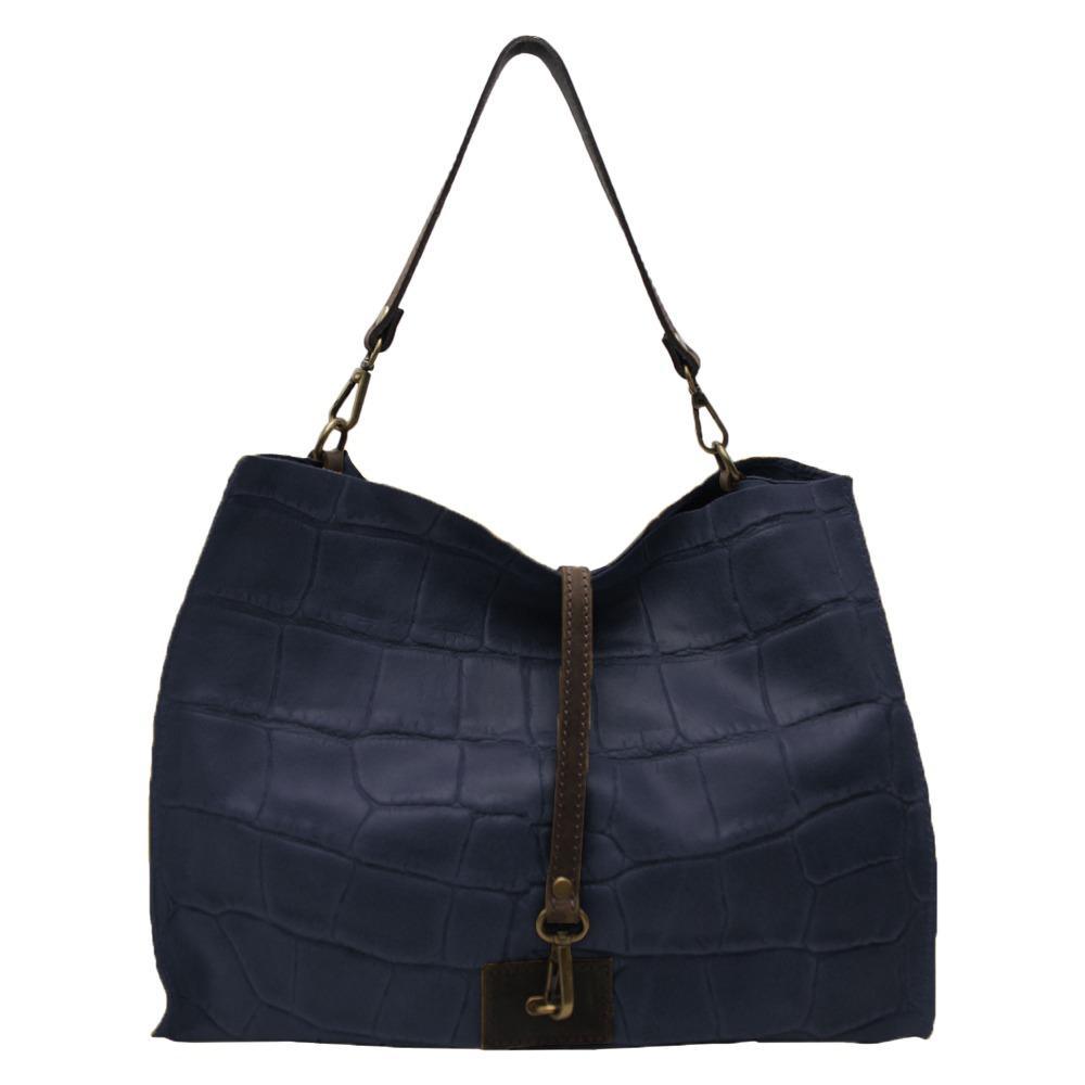 Veronica - Borsa a Spalla in Pelle Effetto Cocco - FrasiBags