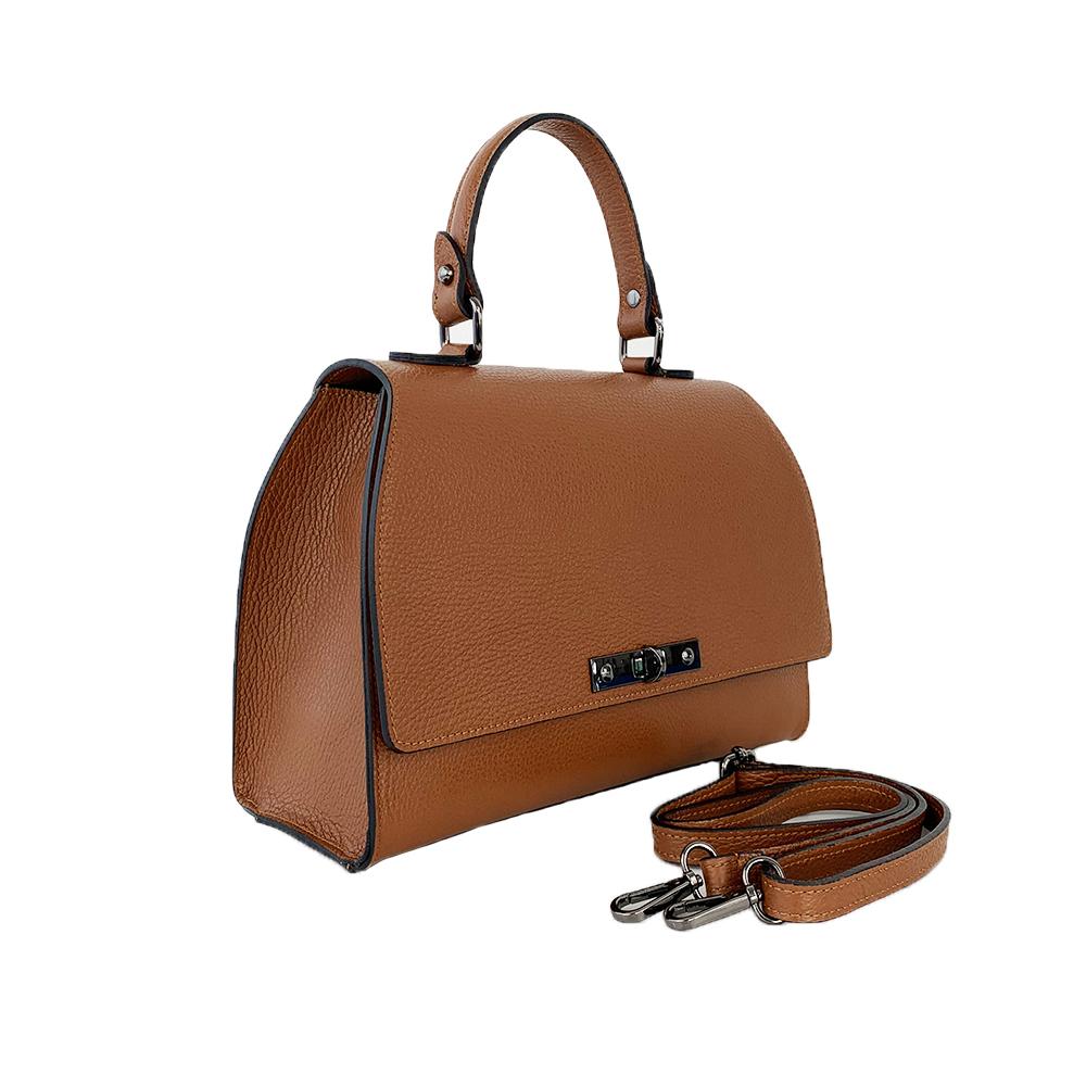 Nicole - Borsa a Mano in Pelle Elegante - FrasiBags
