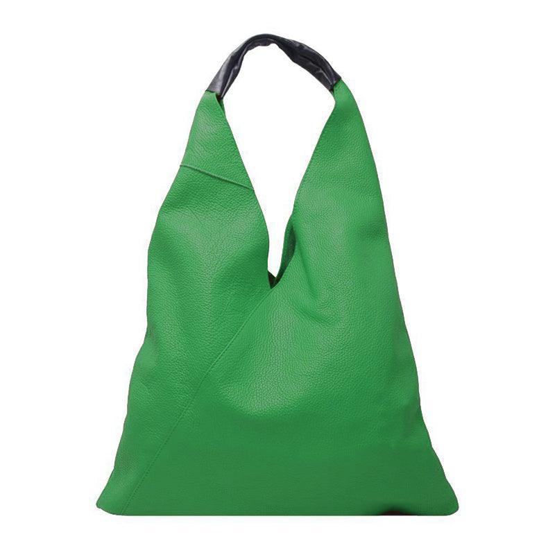 COVERI Borsa Donna In Ecopelle Morbida – Multitasche Con Tracolla Regolabile – Verde